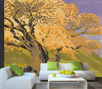 3D Color Carving Trees 1619 Wallpaper AJ Wallpaper 2 