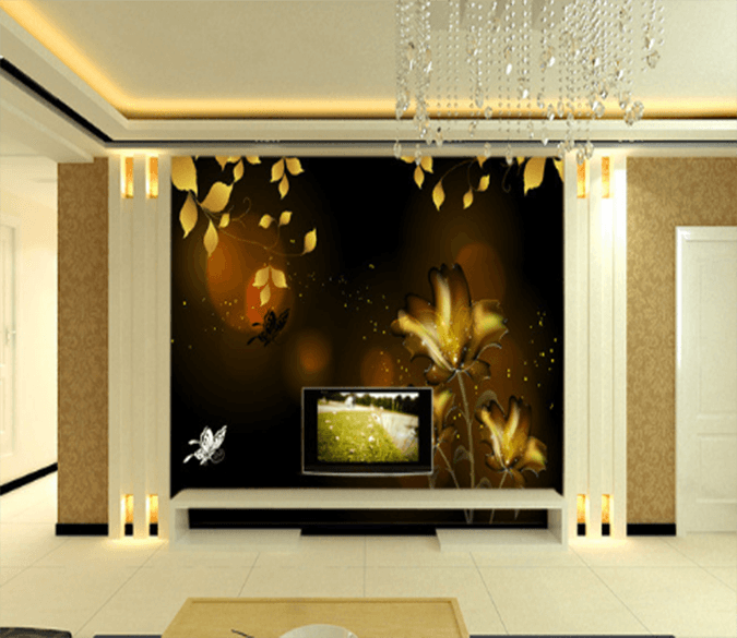 3D Dreamy Butterfly 038 Wallpaper AJ Wallpaper 