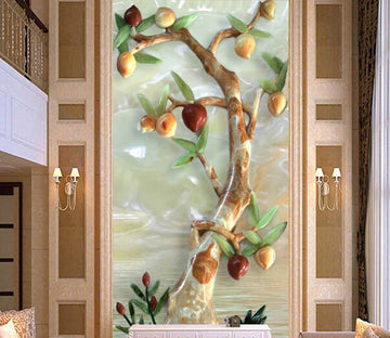 Jade Peach Tree Wallpaper AJ Wallpaper 2 