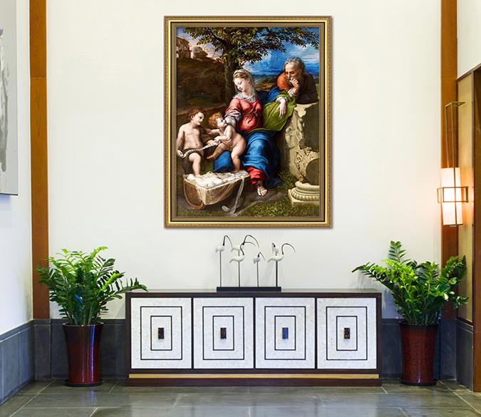 3D Children Play 134 Fake Framed Print Painting Wallpaper AJ Creativity Home 