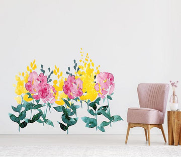 3D Abstract Safflower 196 Wall Stickers Wallpaper AJ Wallpaper 