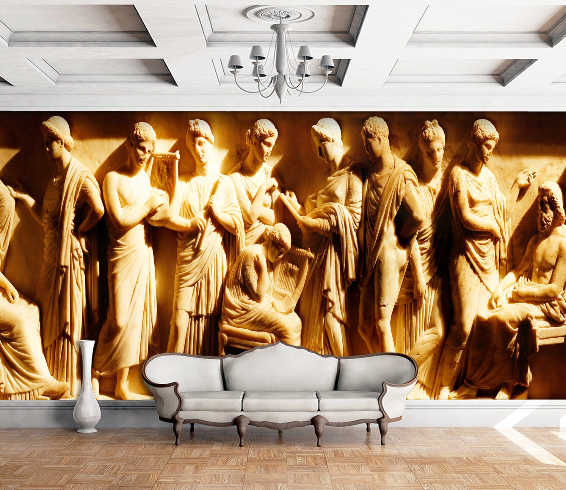 3D Carving Angel 1503 Wall Murals Wallpaper AJ Wallpaper 2 