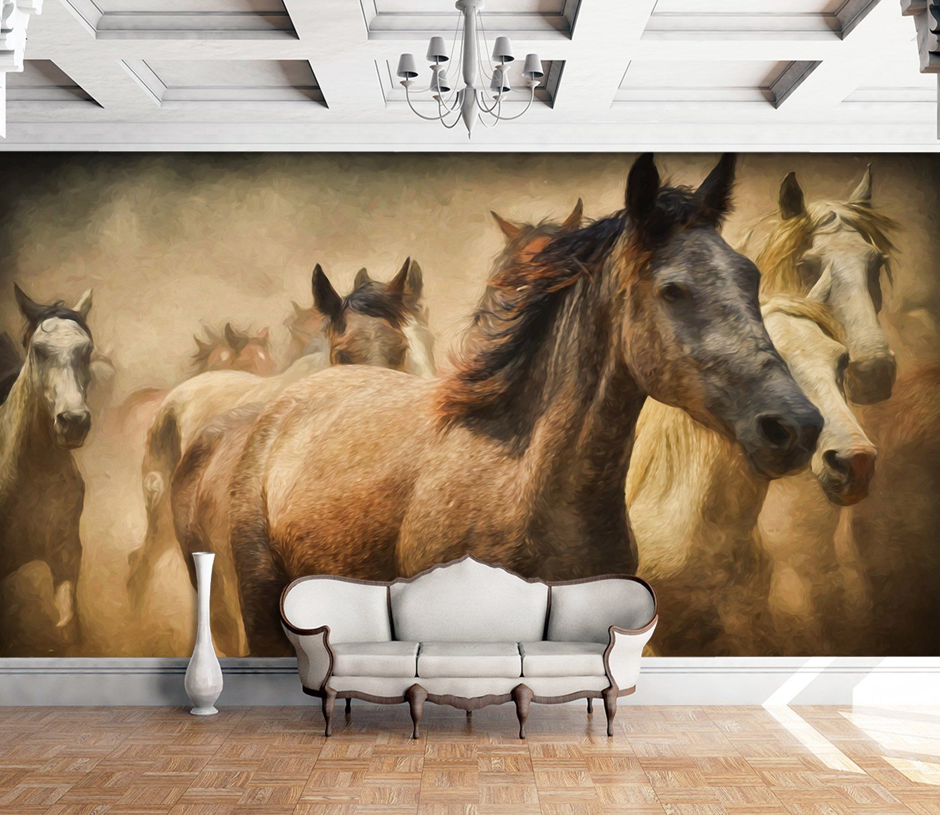 3D Horse Group 139 Wallpaper AJ Wallpaper 