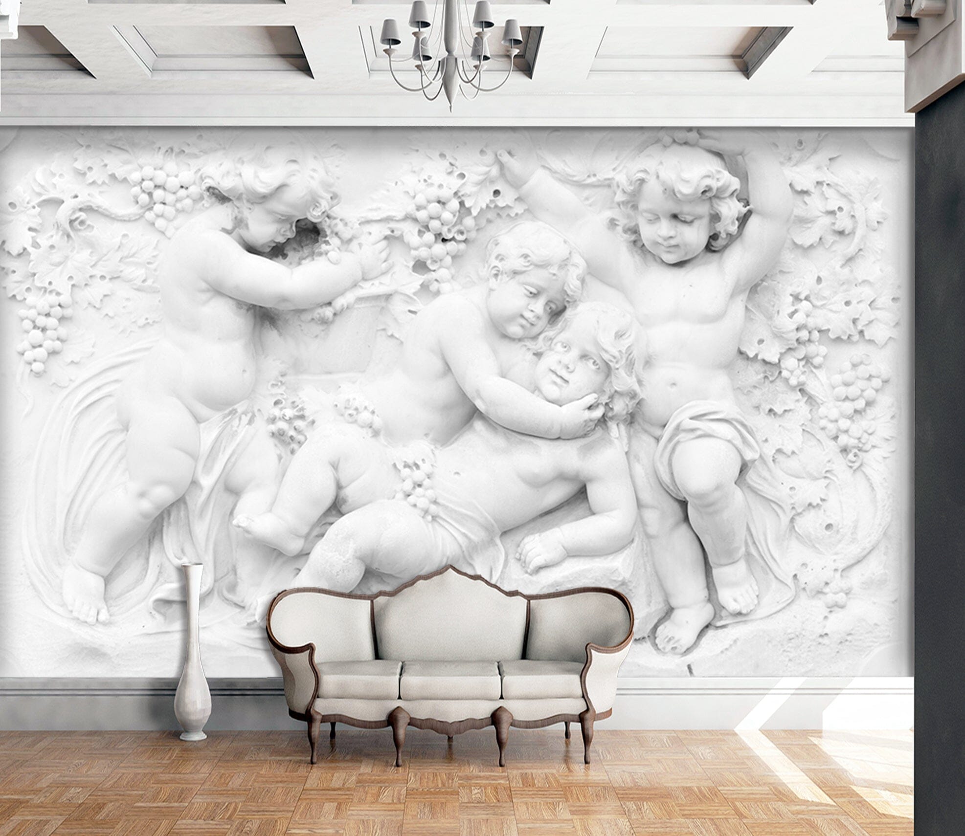 3D Carving Children 1546 Wall Murals Wallpaper AJ Wallpaper 2 