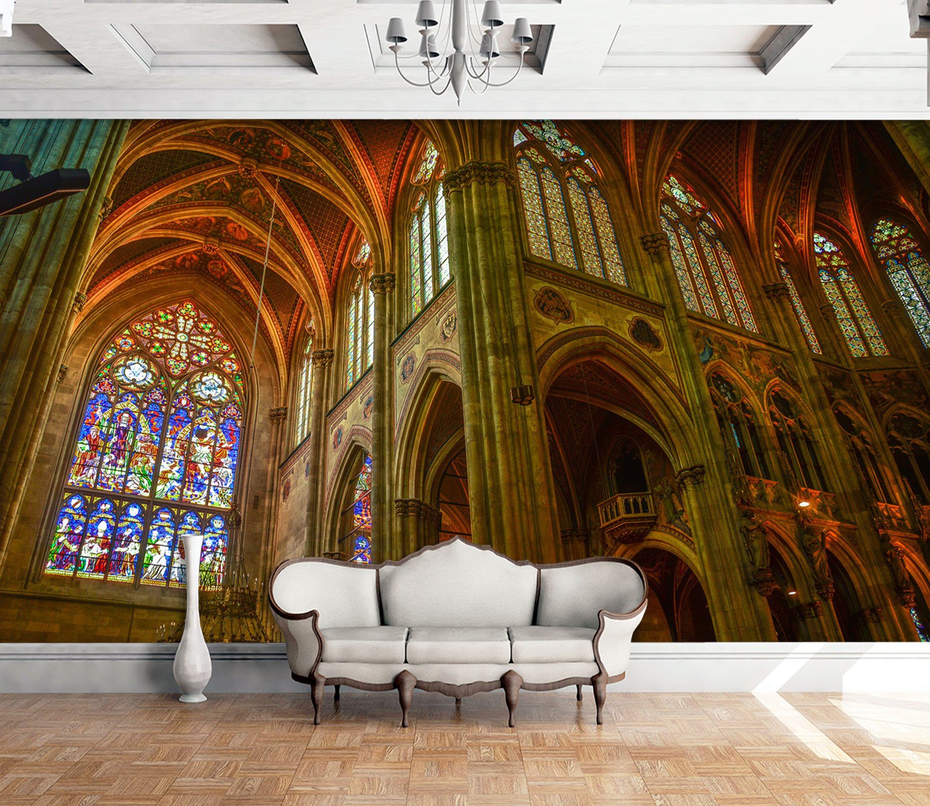 3D Roof Pattern 676 Wallpaper AJ Wallpaper 