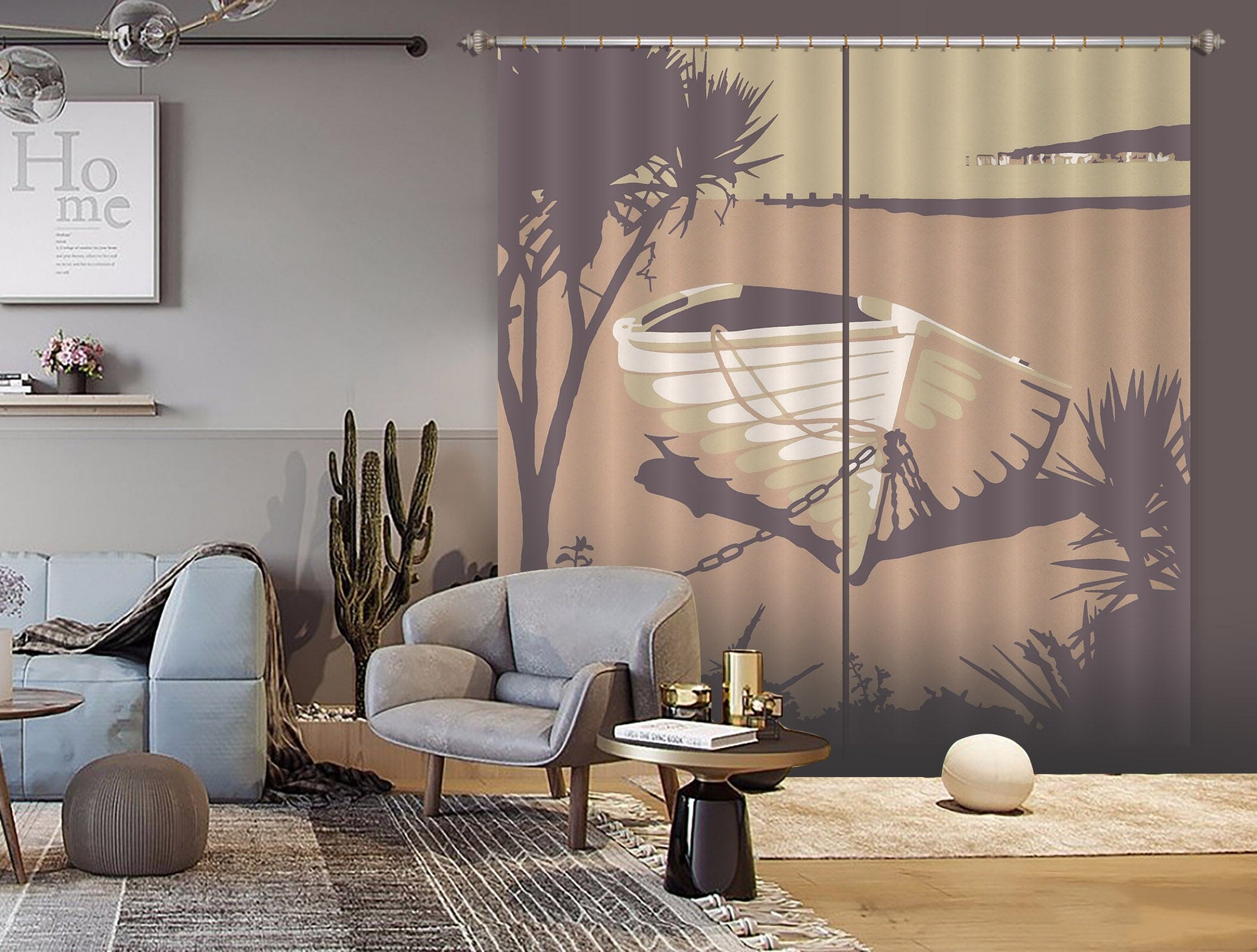 3D PSandbanks The Purbecks 141 Steve Read Curtain Curtains Drapes Curtains AJ Creativity Home 