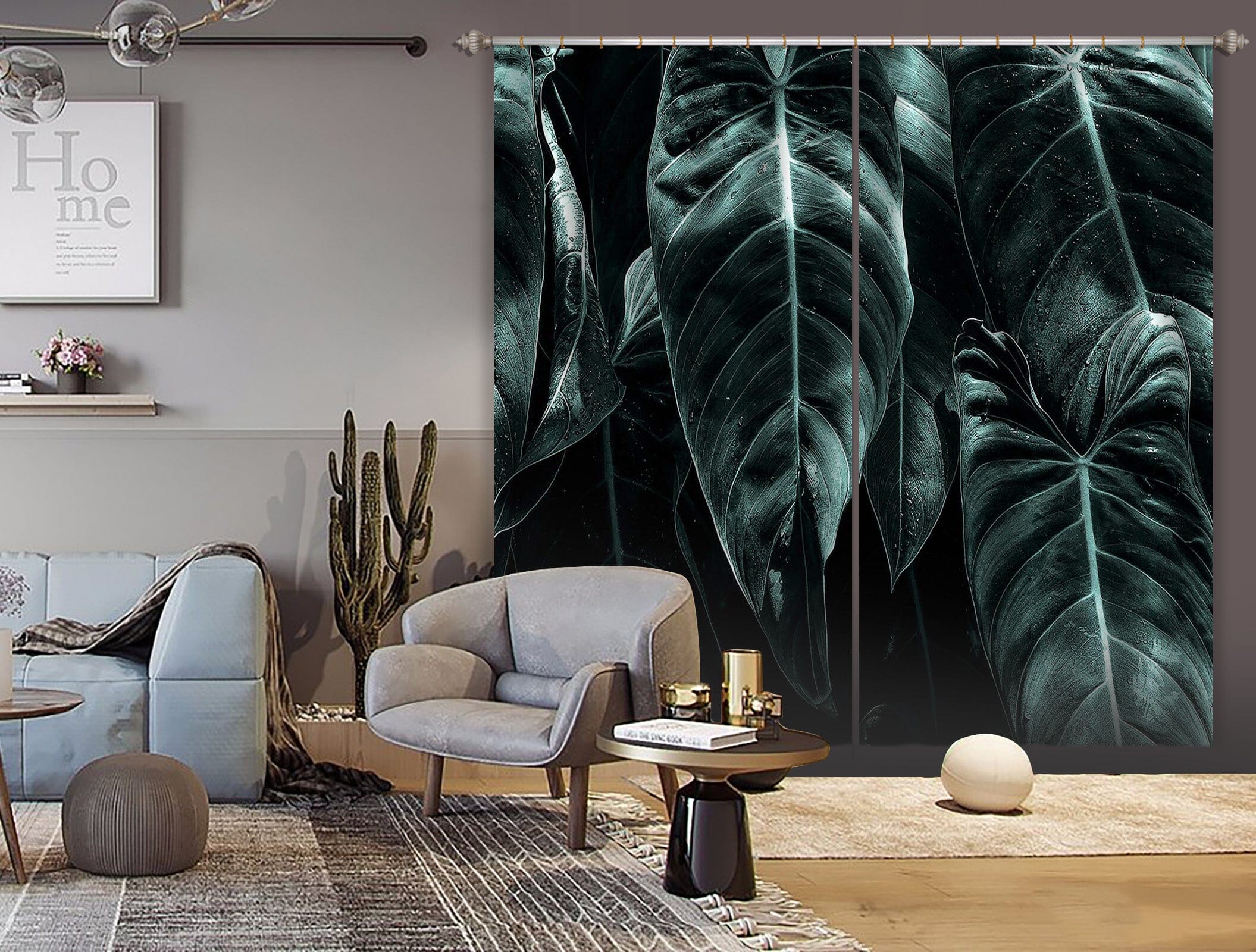 3D The Jungle 058 Boris Draschoff Curtain Curtains Drapes Curtains AJ Creativity Home 