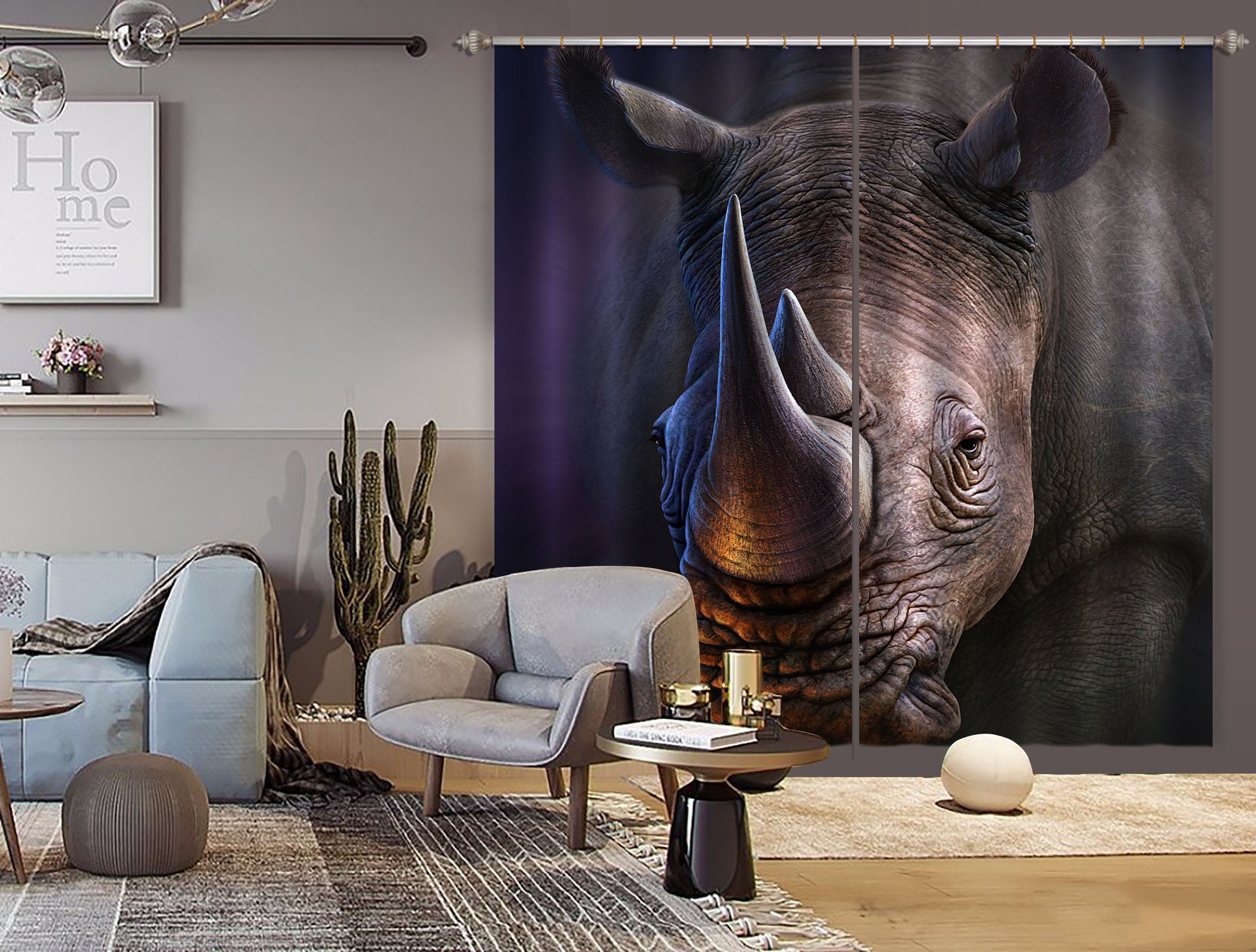 3D Rhino 86103 Jerry LoFaro Curtain Curtains Drapes