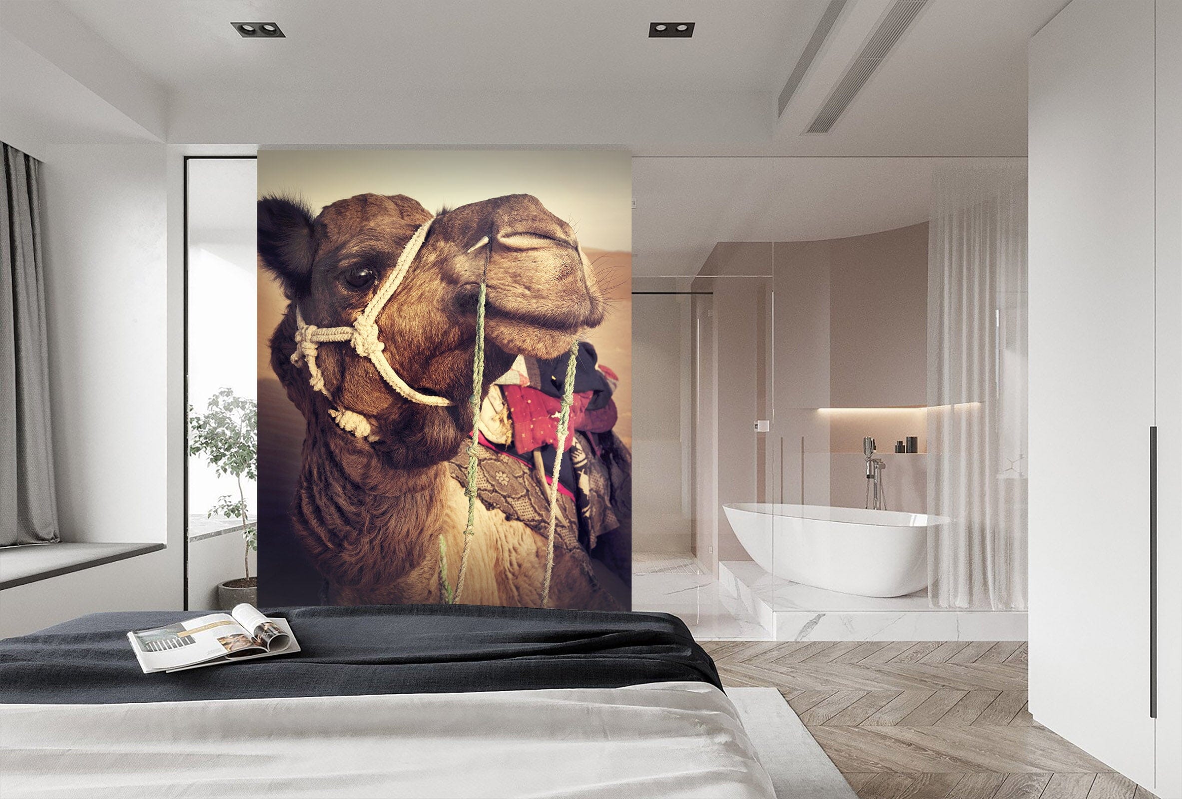 3D Camel Animal 142 Wall Murals Wallpaper AJ Wallpaper 2 