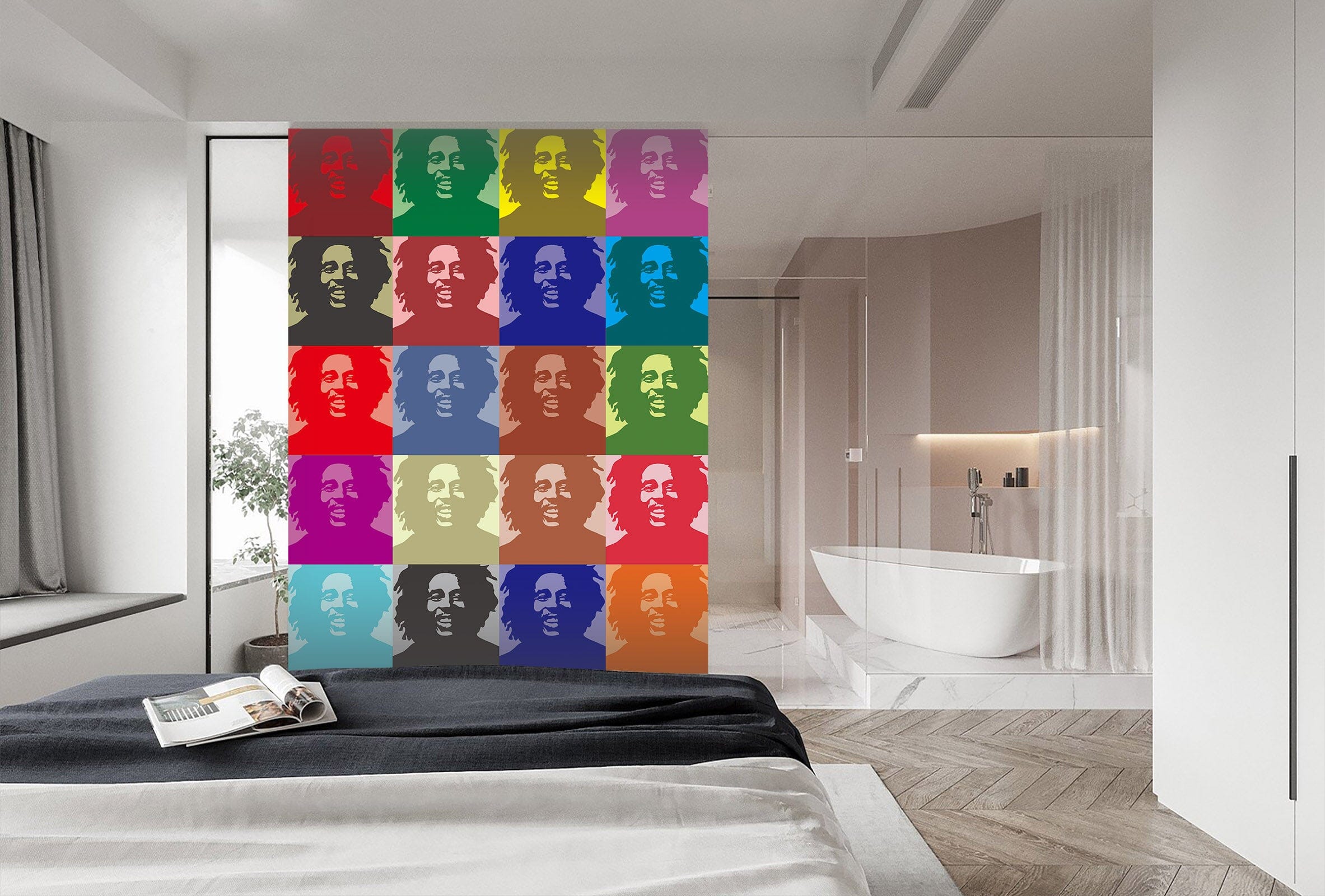 3D Color Avatar 056 Wall Murals Wallpaper AJ Wallpaper 2 