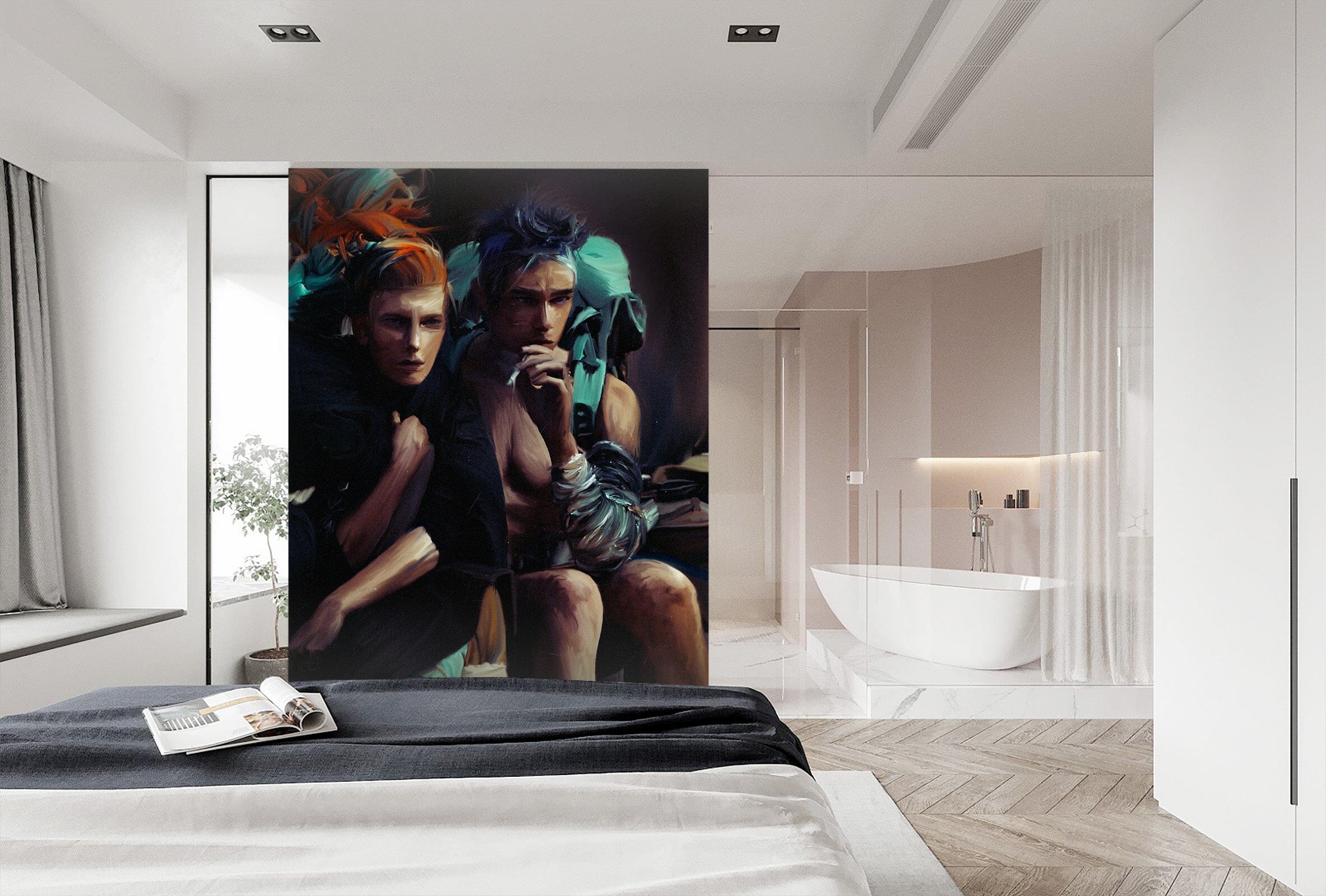 3D Game Queen King 1399 Marco Cavazzana Wall Mural Wall Murals Wallpaper AJ Wallpaper 2 