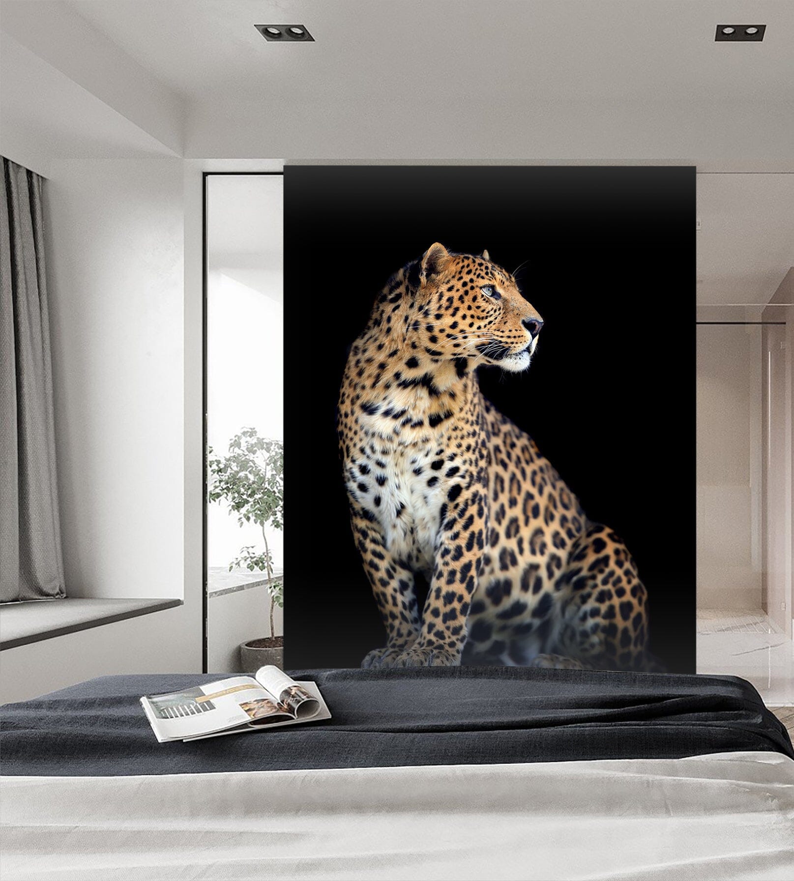 3D Big Leopard 116 Wall Murals Wallpaper AJ Wallpaper 2 
