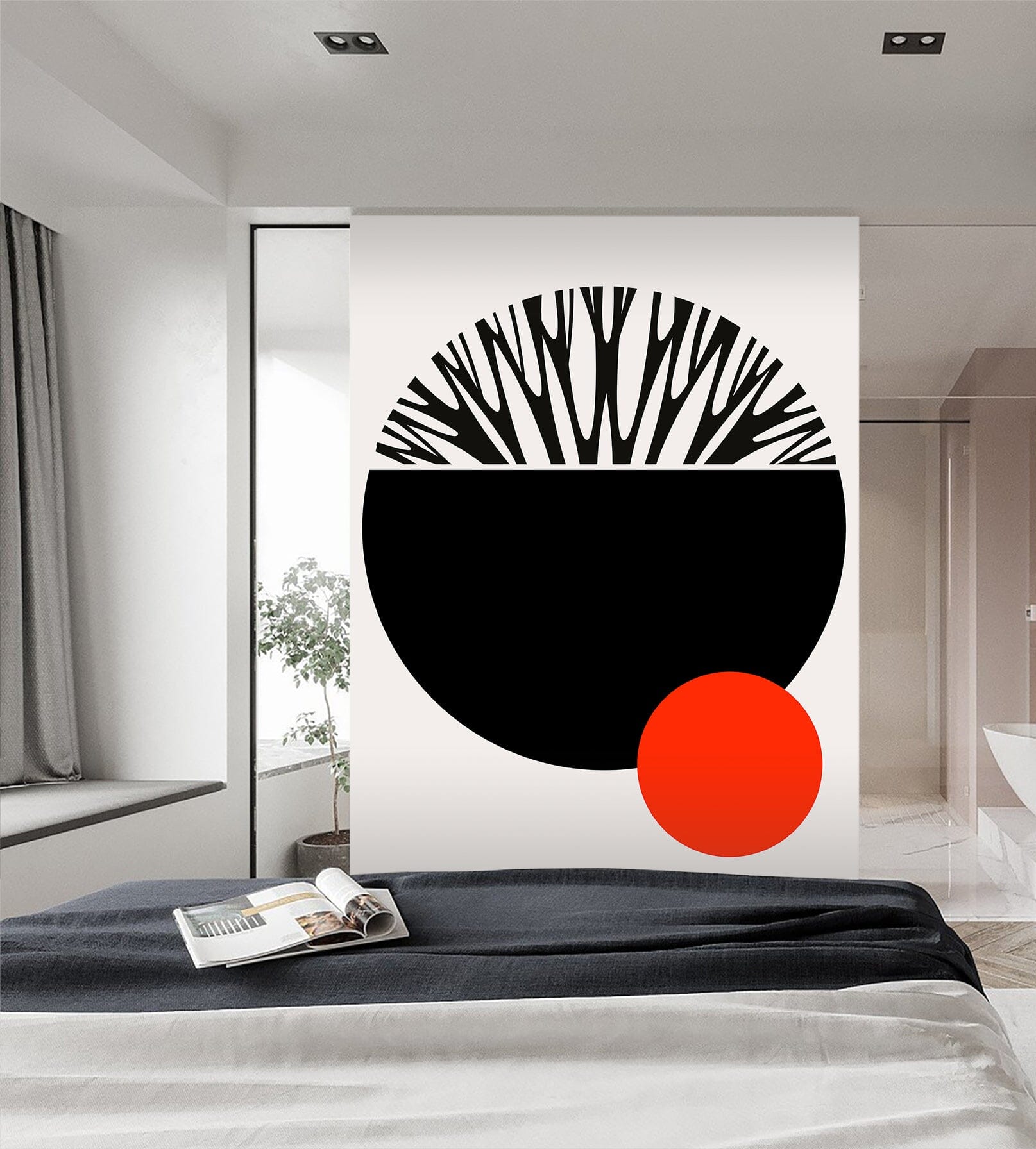 3D Round Branches 1409 Boris Draschoff Wall Mural Wall Murals Wallpaper AJ Wallpaper 2 