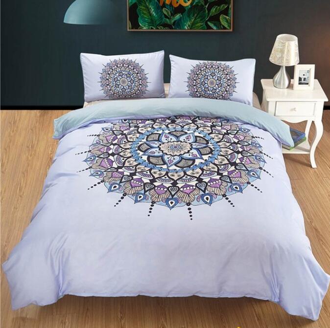 3D Pattern 6144 Bed Pillowcases Quilt
