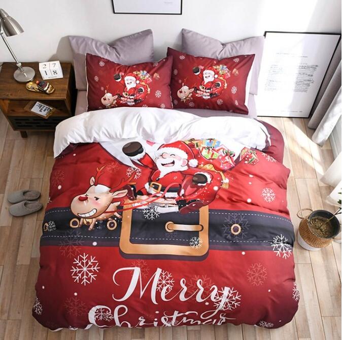 3D Christmas Costume 6138 Bed Pillowcases Quilt