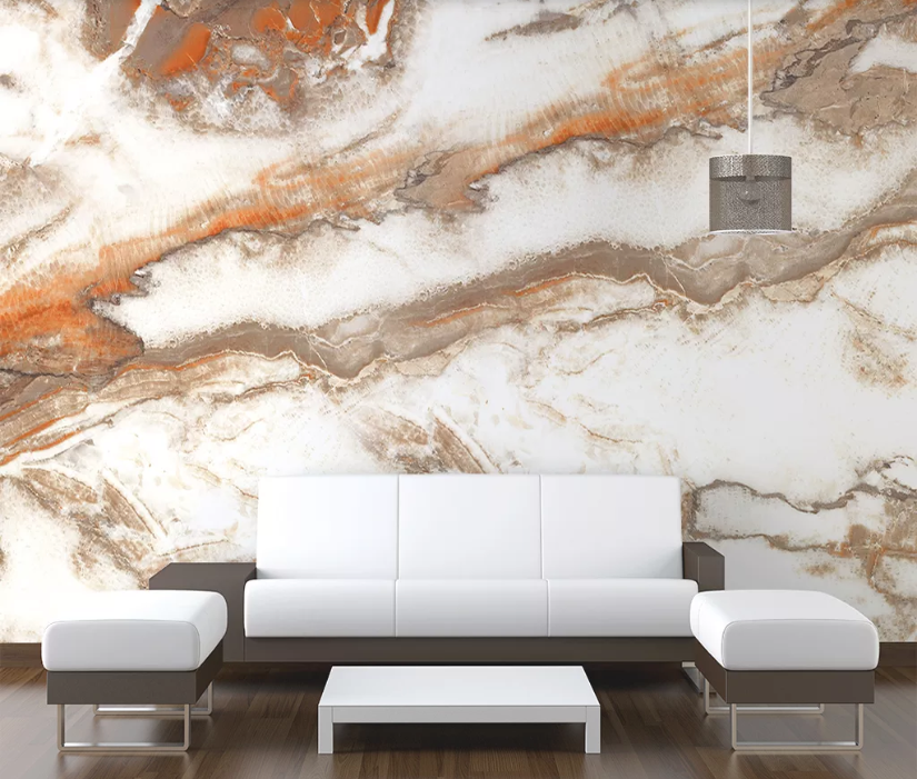 3D Red Stripes WC2084 Wall Murals