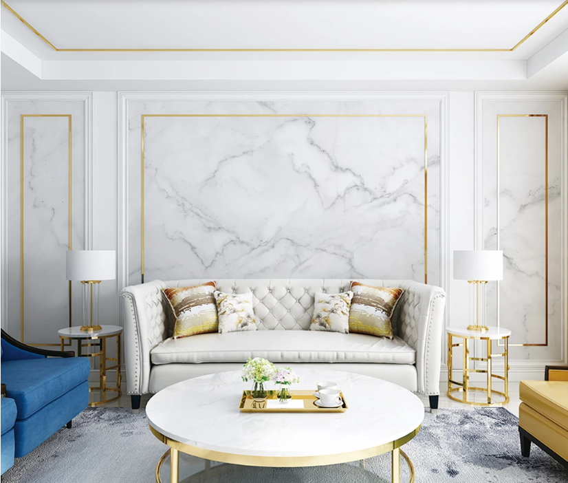 3D Line Wave WC2079 Wall Murals