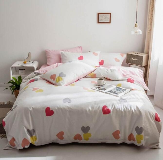 3D Color Love 5107 Bed Pillowcases Quilt