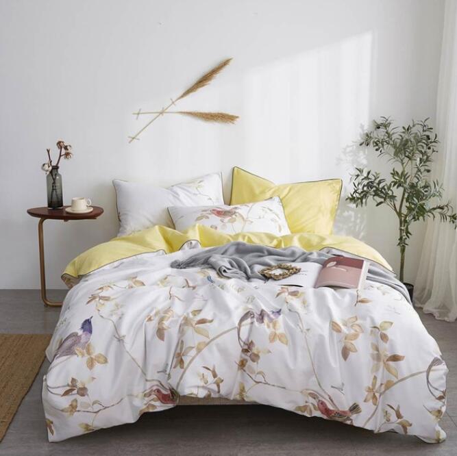 3D Yellow Pattern 7086 Bed Pillowcases Quilt