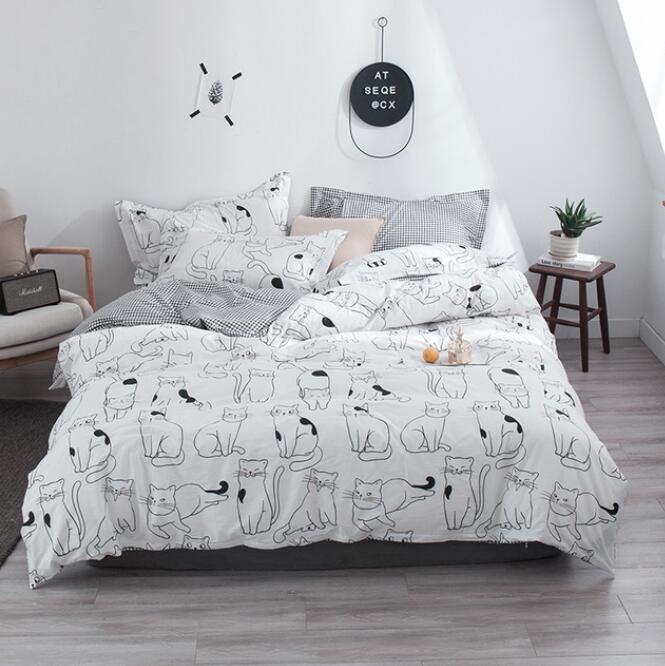 3D Line Cat 6162 Bed Pillowcases Quilt