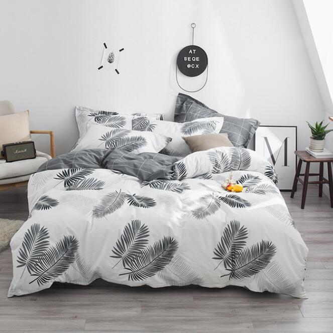 3D Feather 7053 Bed Pillowcases Quilt