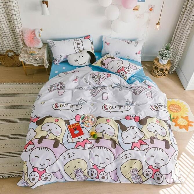 3D Headgear Doll 5017 Bed Pillowcases Quilt