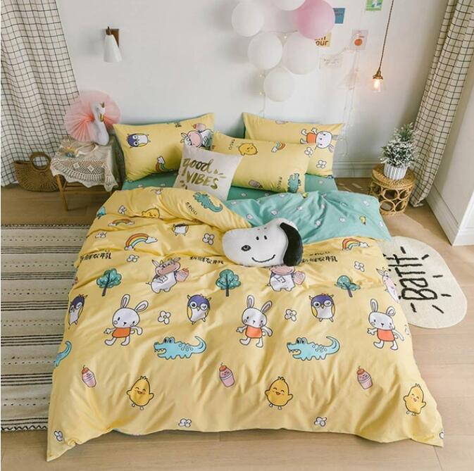 3D Cartoon Little Animals 5019 Bed Pillowcases Quilt