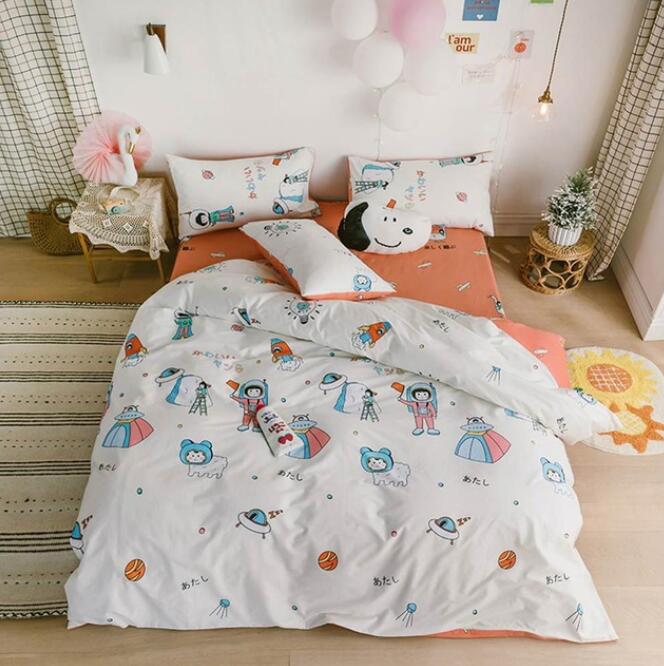 3D Cartoon Doll Tent 6167 Bed Pillowcases Quilt