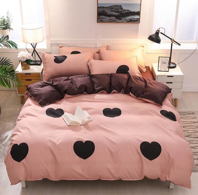 3D Love 7105 Bed Pillowcases Quilt