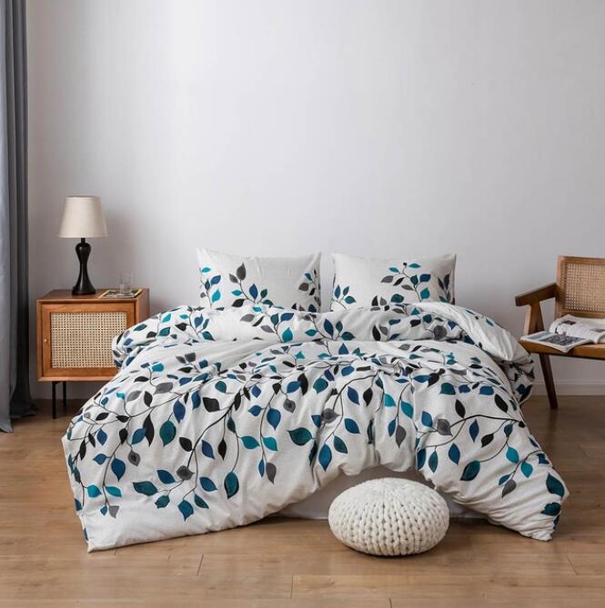 3D Leaf Vine 7081 Bed Pillowcases Quilt