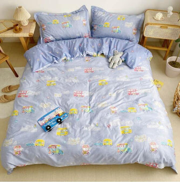 3D Car Pattern 5090 Bed Pillowcases Quilt