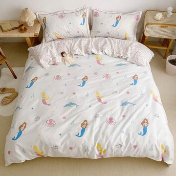 3D Mermaid Octopus 5040 Bed Pillowcases Quilt