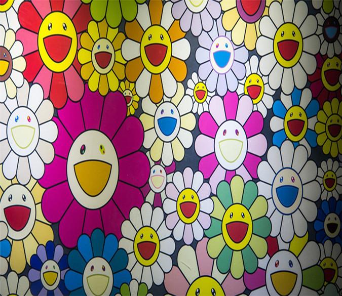 3D Colorful Sunflower 534 Wallpaper AJ Wallpaper 