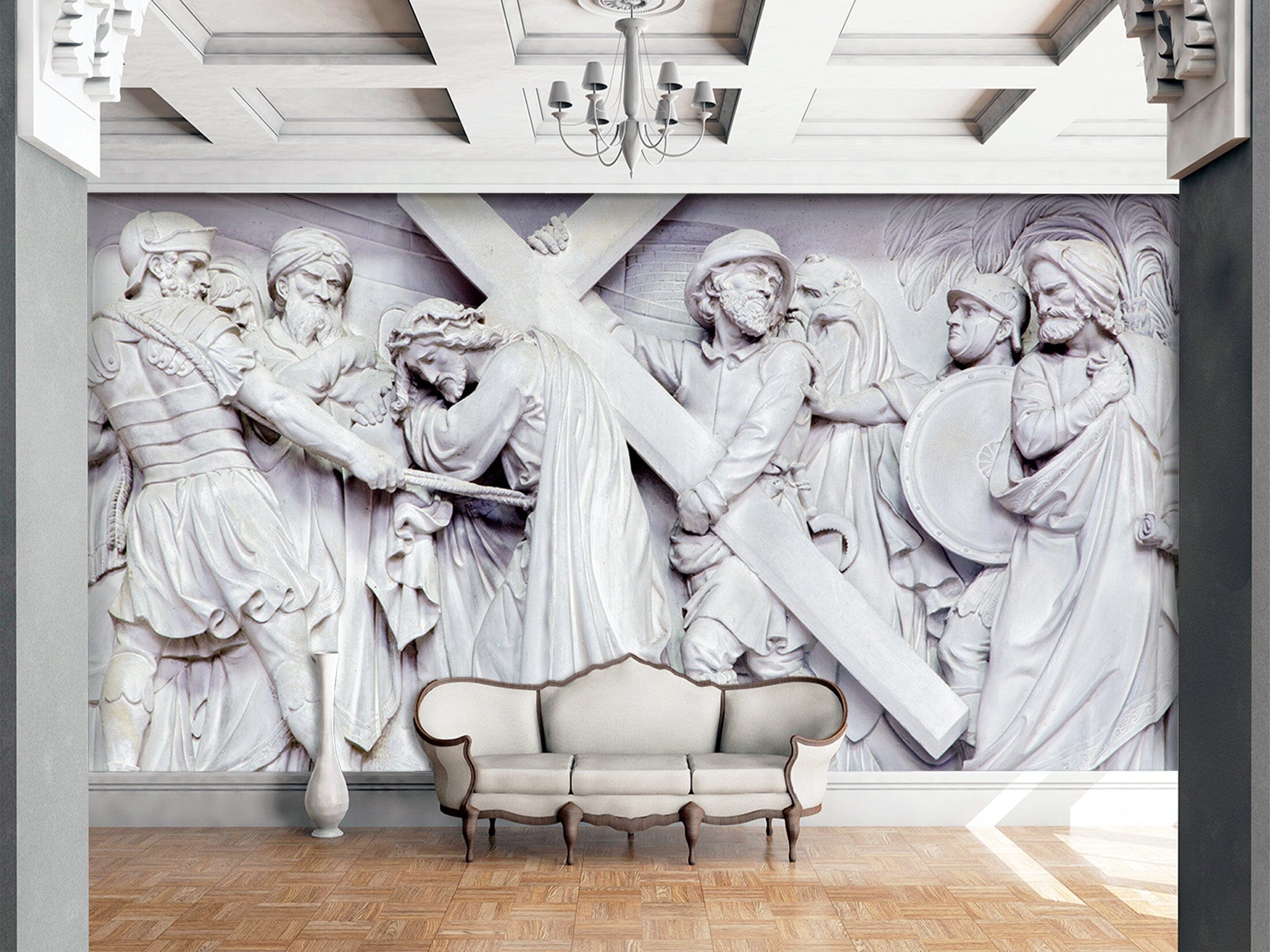 3D Carved Soldier 1530 Wall Murals Wallpaper AJ Wallpaper 2 