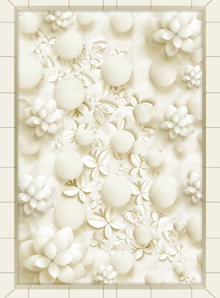 3D Elegant Butterflies Floor Mural Wallpaper AJ Wallpaper 2 