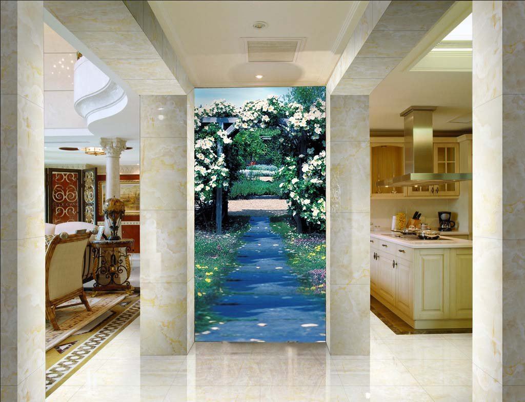 Garden Door Wallpaper AJ Wallpaper 