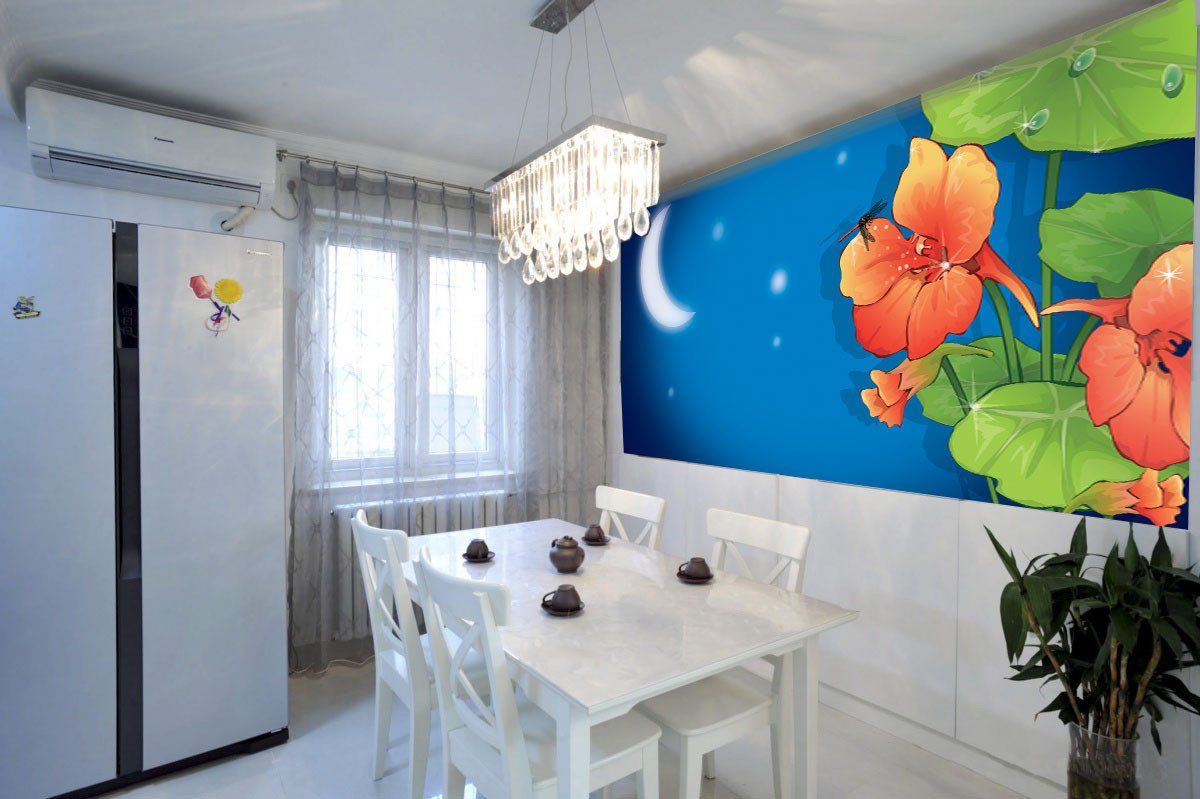 Morning Glories Wallpaper AJ Wallpaper 