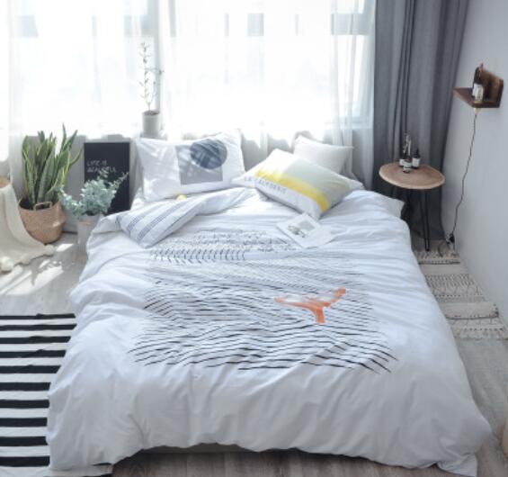 3D Grey Stripes 20237 Bed Pillowcases Quilt