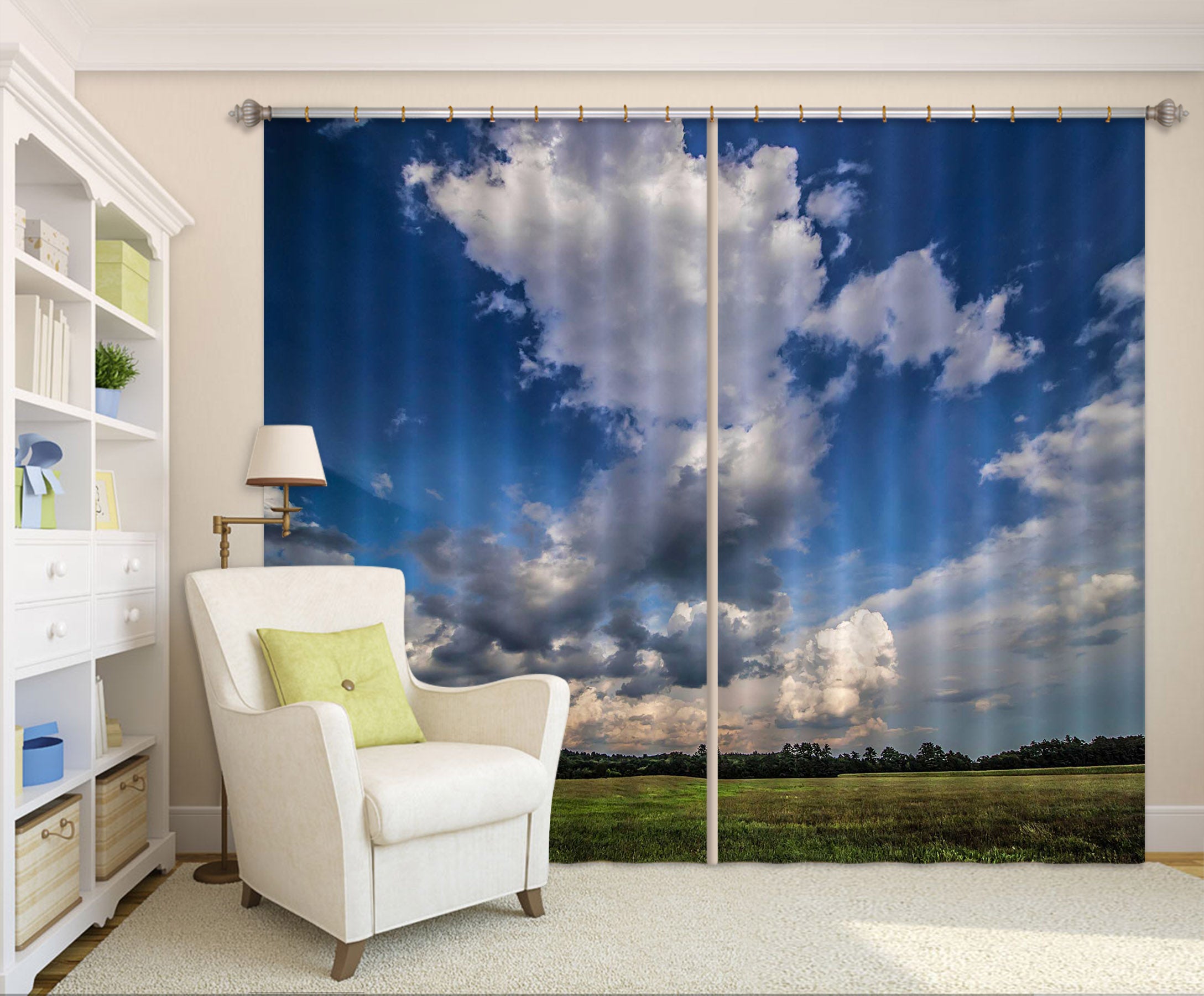 3D Sky 86077 Jerry LoFaro Curtain Curtains Drapes