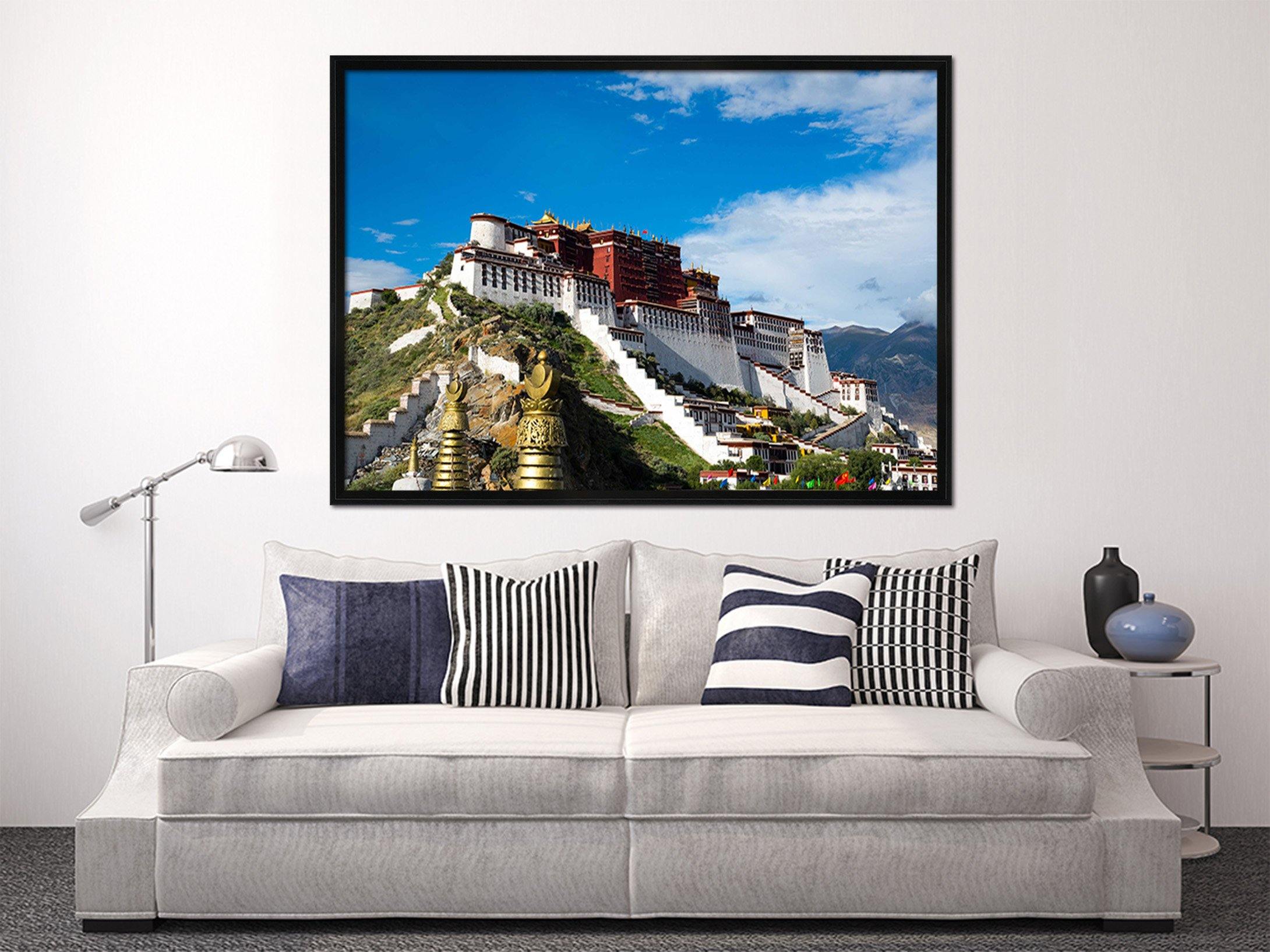 3D Above The Palace 188 Fake Framed Print Painting Wallpaper AJ Creativity Home 