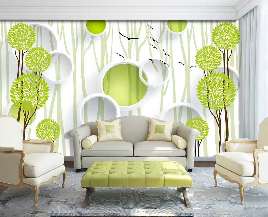 3D Danity Spring Tree 231 Wallpaper AJ Wallpaper 