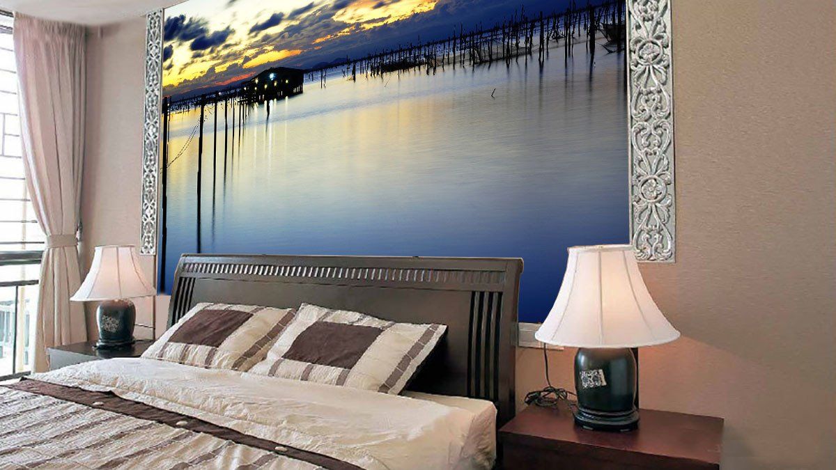 Evening Seascape Wallpaper AJ Wallpaper 