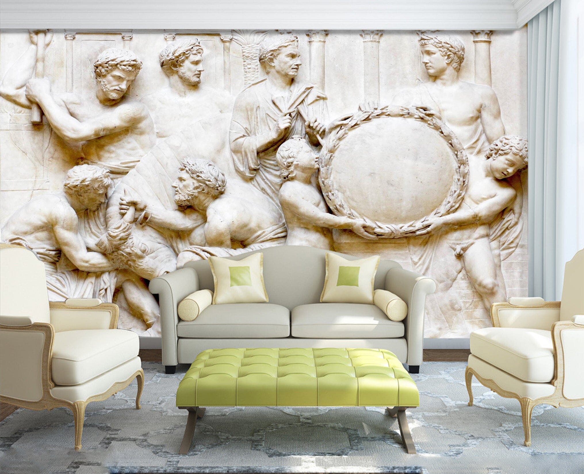 3D Carving Children 1514 Wall Murals Wallpaper AJ Wallpaper 2 