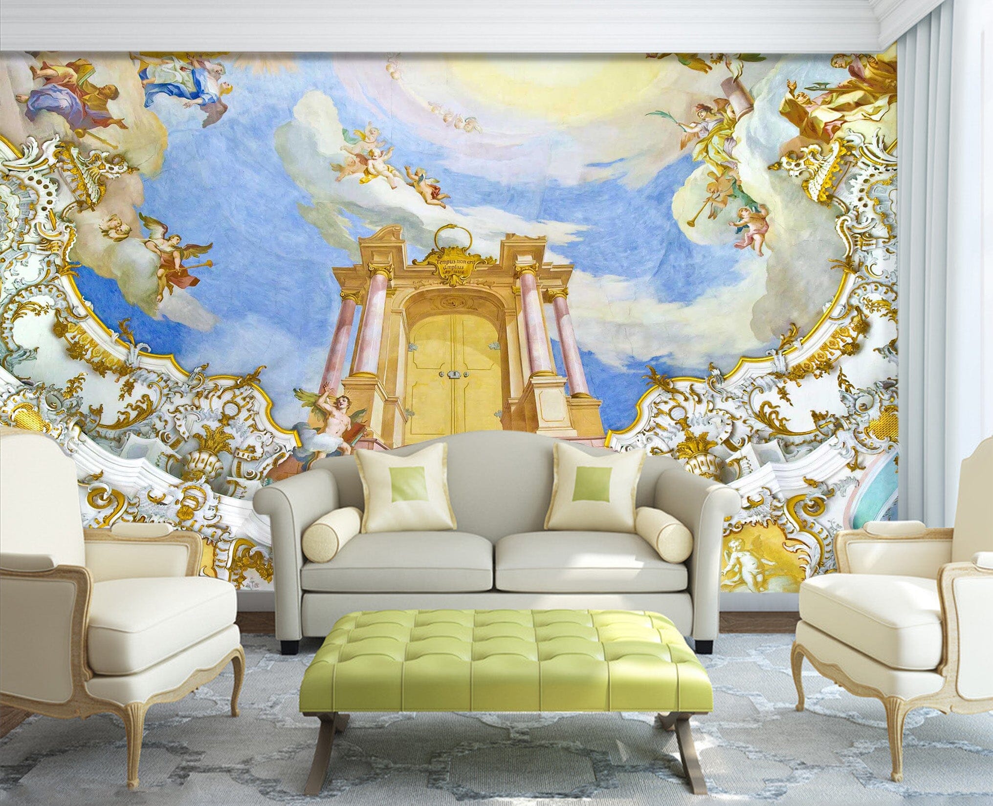 3D Blue Sky 1509 Wall Murals Wallpaper AJ Wallpaper 2 