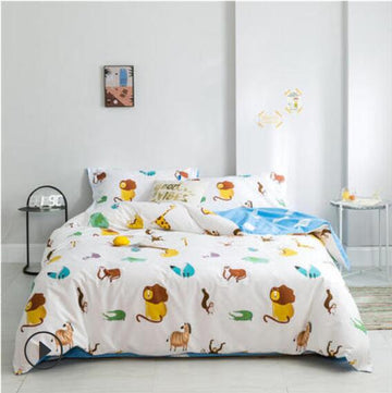 3D Cartoon Little Animals 14093 Bed Pillowcases Quilt