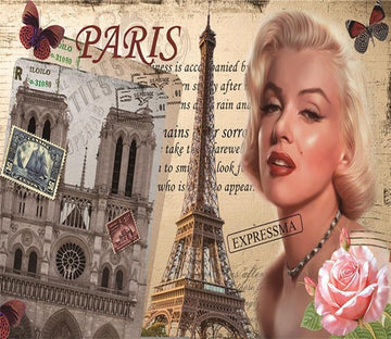 3D Marilyn Monroe 423 Wallpaper AJ Wallpaper 
