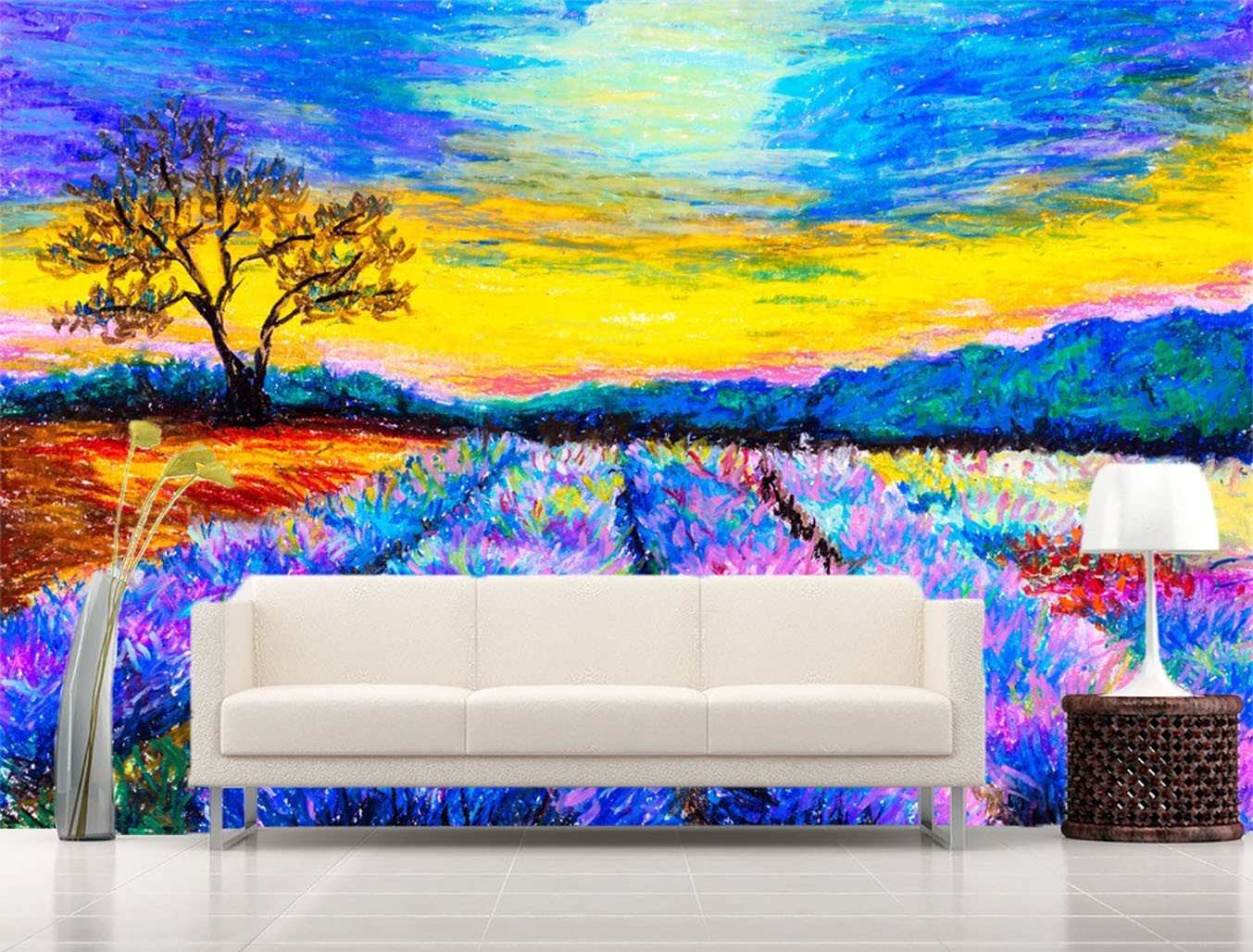 3D Flower Manor Sky 67 Wallpaper AJ Wallpaper 