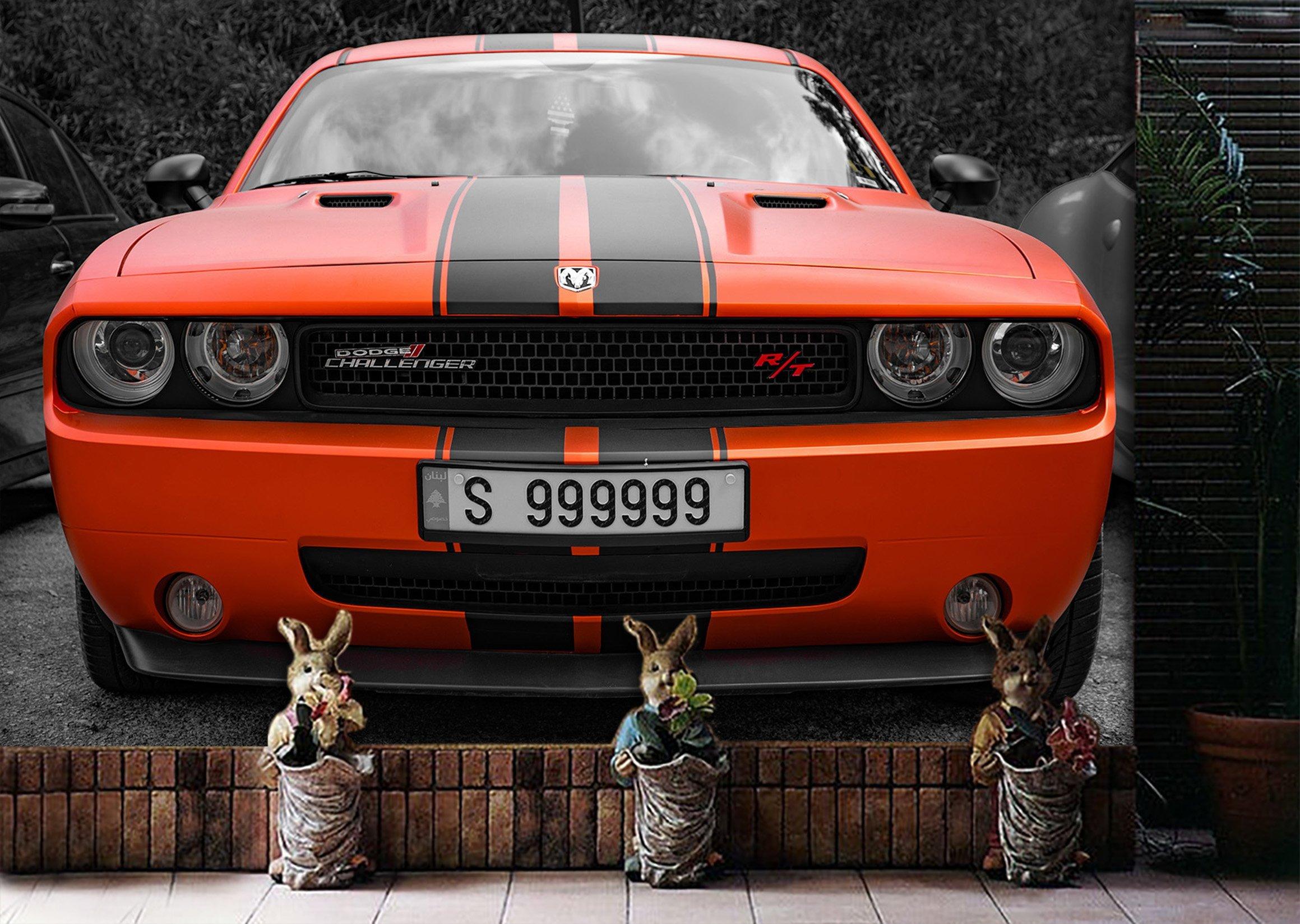 3D Black Red Car 955 Vehicle Wall Murals Wallpaper AJ Wallpaper 2 