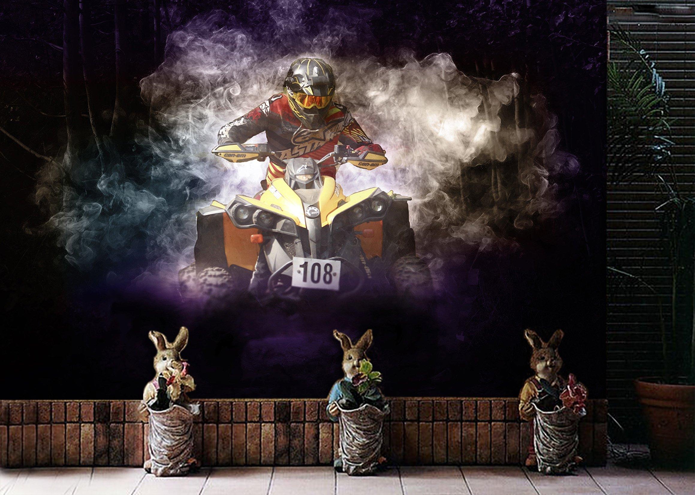 3D Motocross 1000 Vehicle Wall Murals Wallpaper AJ Wallpaper 2 