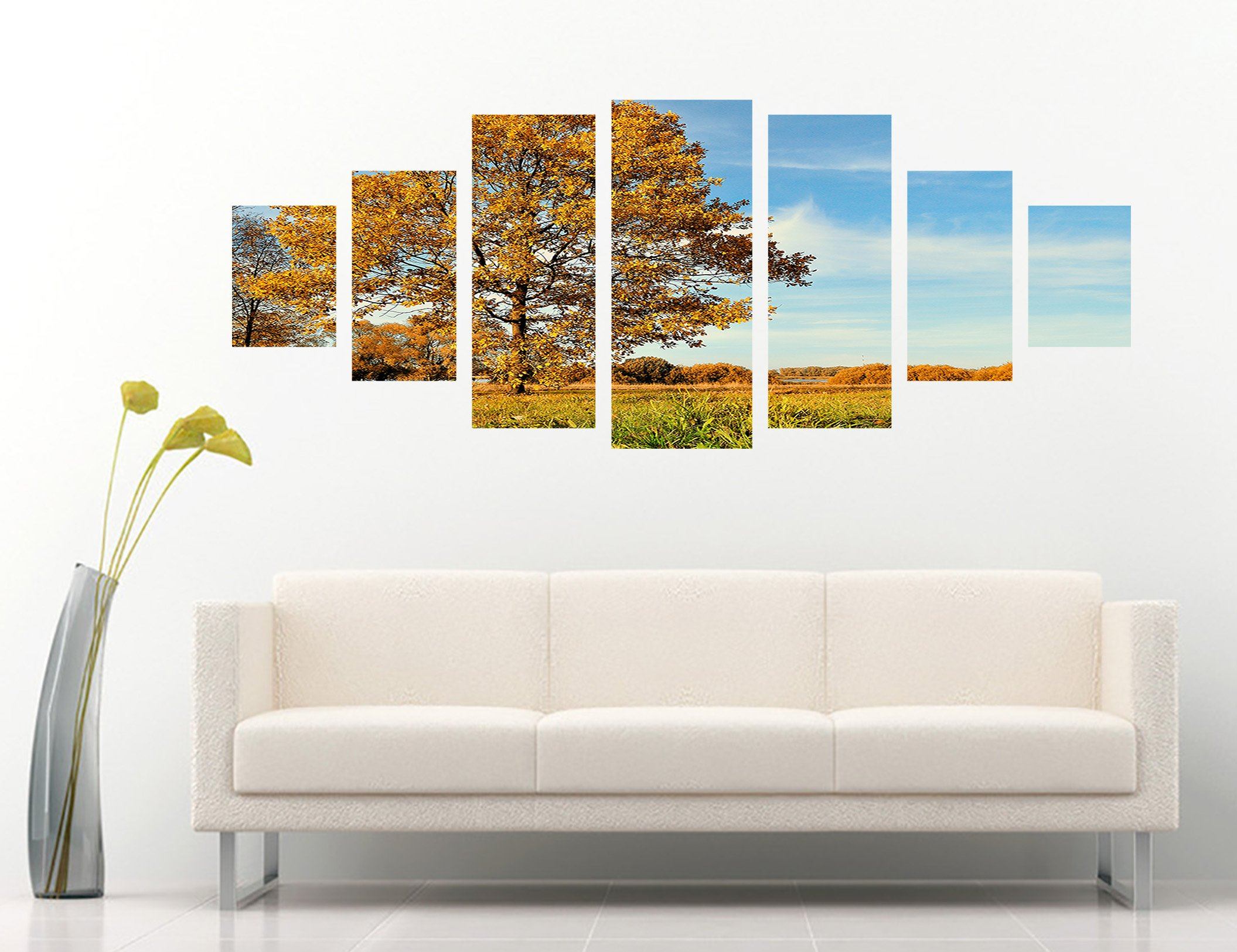 3D Big Tree 192 Unframed Print Wallpaper Wallpaper AJ Wallpaper 